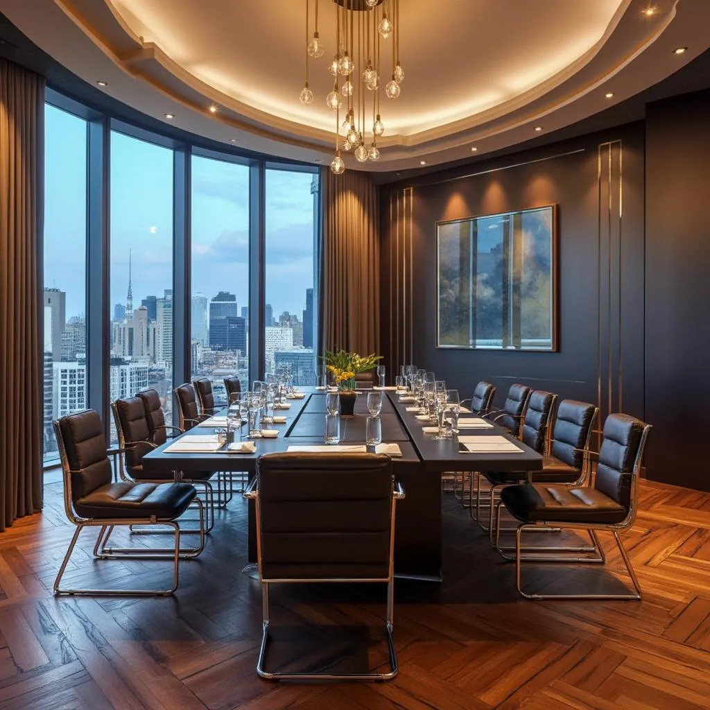 Sala de reuniones con clientes
